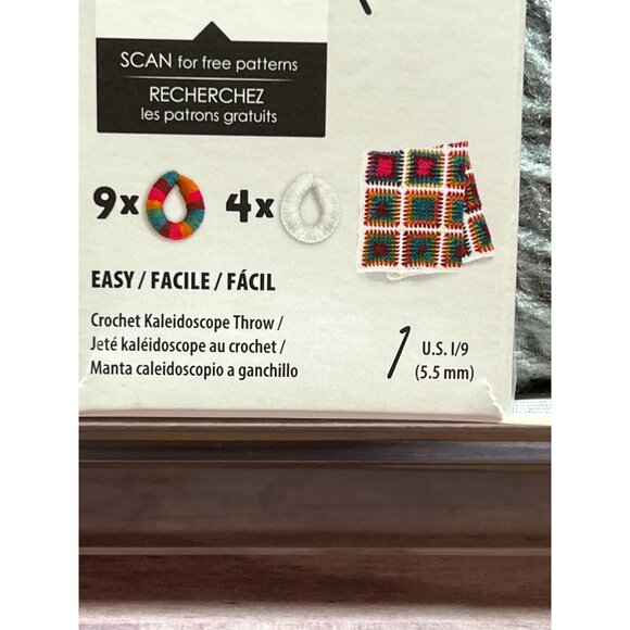 Red Heart OGo Super Saver Yarn Tangle-Free Quick-Start Format 2-Pack - Picture 3 of 10